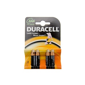 Battery Duracell AAA (LR03/MN2400) (Pack 4)