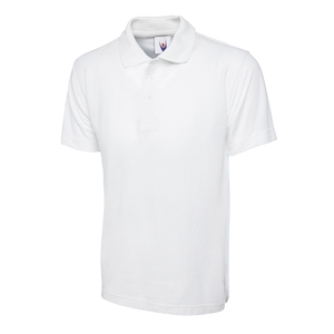 UC101 Polo Shirt Mediumweight 220GSM White
