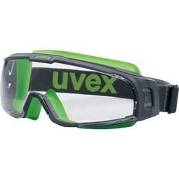 Uvex U-Sonic Grey/Lime Frame Clear Lens