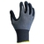 Glove Keepsafe Nitrile Palm Coated Grey/Black CUT C 304272