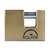 Squire WL3 90mm Solid Brass Warehouse Padlock