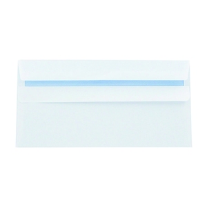 Q Connect Envelope 80Gsm White Self Seal (Pack 1000)