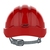 JSP AJF030-000-600 EVO2 Mid Peak Slip Ratchet Vented Helmet Red