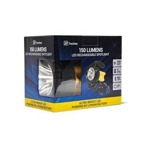 LED Rechargable Torch 150 Lumens A52309